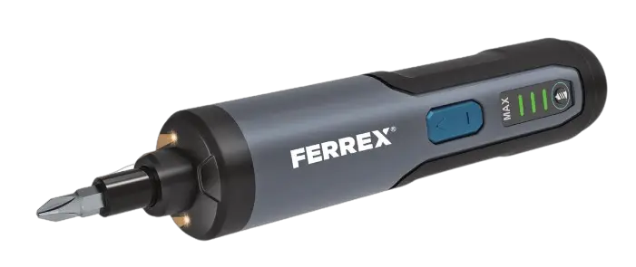 FERREX 702812 AU 3 6V Li ion Screwdriver Set - Cover