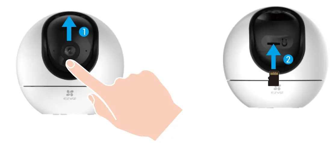 EZVIZ C62K Smart Home Camera - Micro4