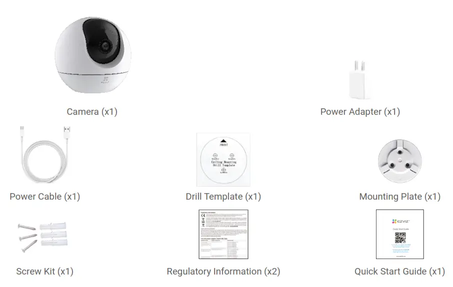 EZVIZ C62K Smart Home Camera