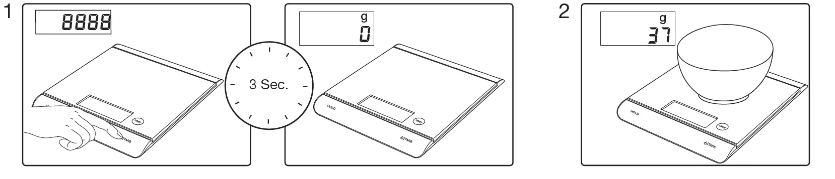 KORONA Lea Electronic Kitchen Scale fig (4)