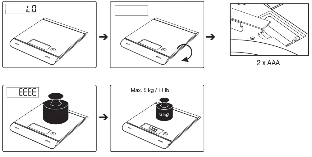 KORONA Lea Electronic Kitchen Scale fig (7)