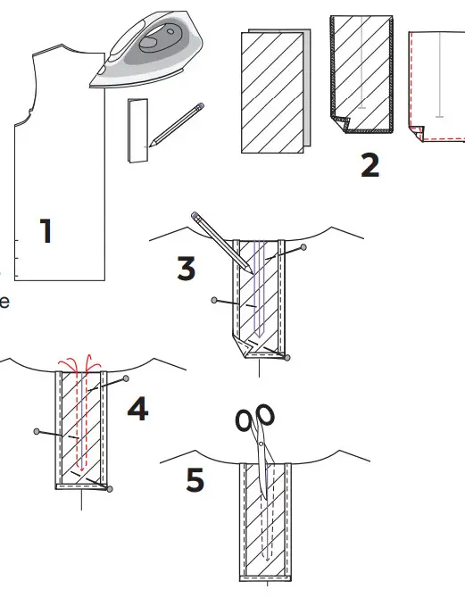 Jalie 3905 Round Neck Blouse - Figure 2