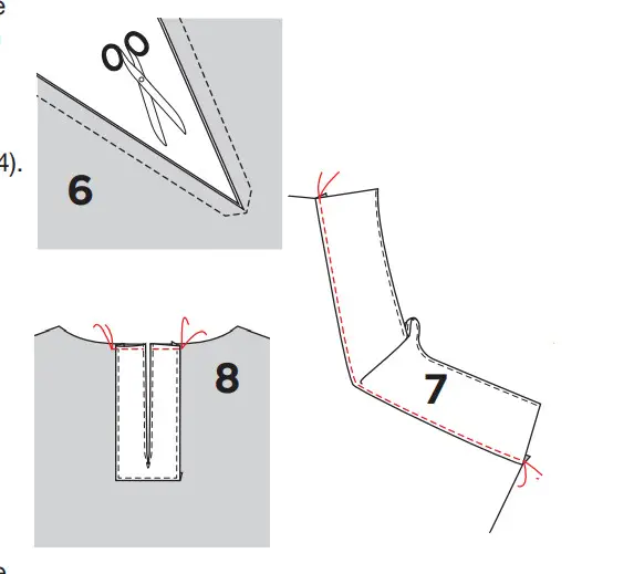 Jalie 3905 Round Neck Blouse - Figure 3