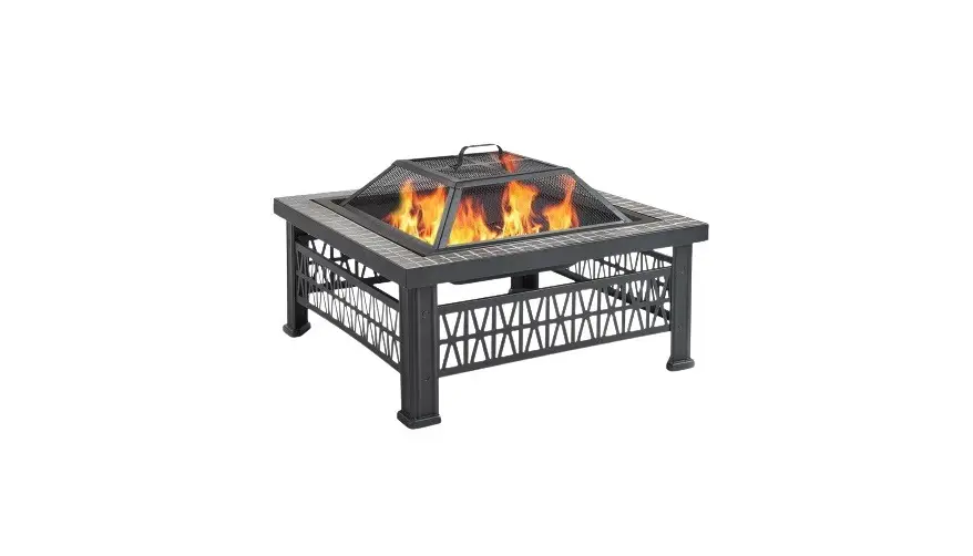 Vonhaus 2500039 Square Fire Pit Instruction Manual Vonhaus 2500039 Square Fire Pit Instruction Manual