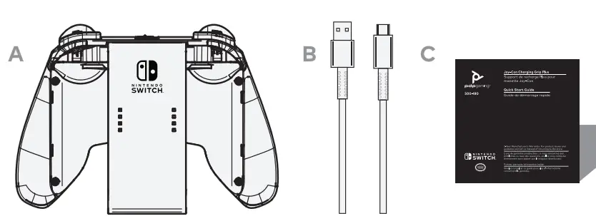 500-180 Joy-Con Charging Grip Plus Nintendo Switch-1