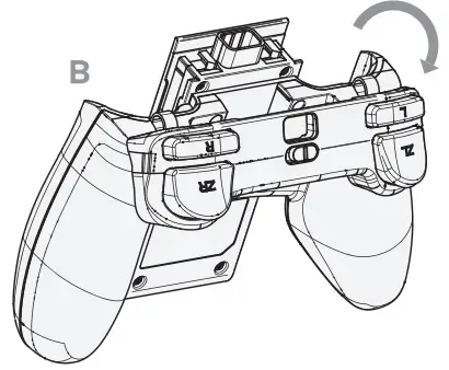 500-180 Joy-Con Charging Grip Plus Nintendo Switch-4