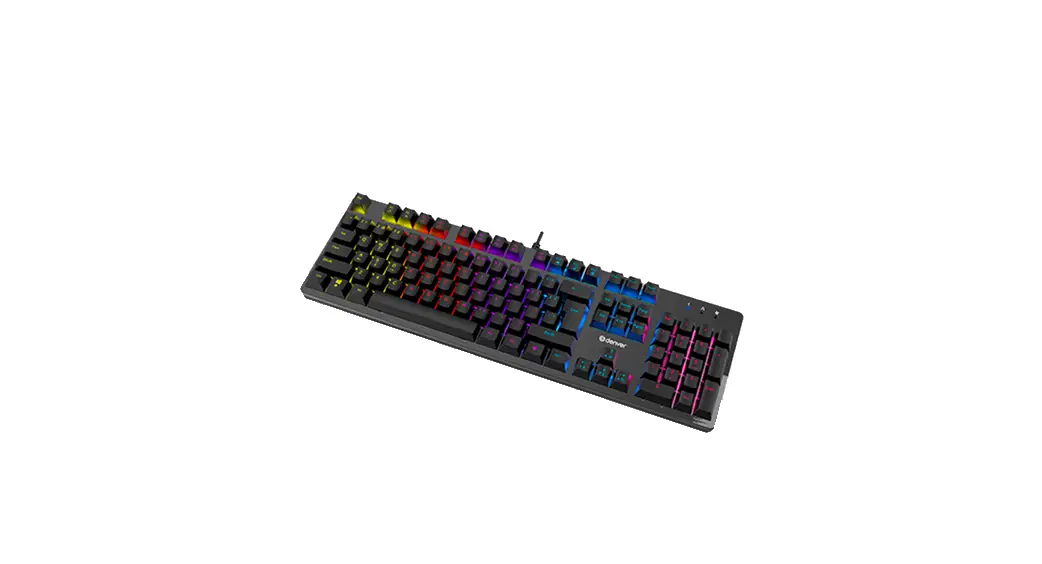 Denver Gkk330 Rgb Mechanical Gaming Keyboard Instruction Manual