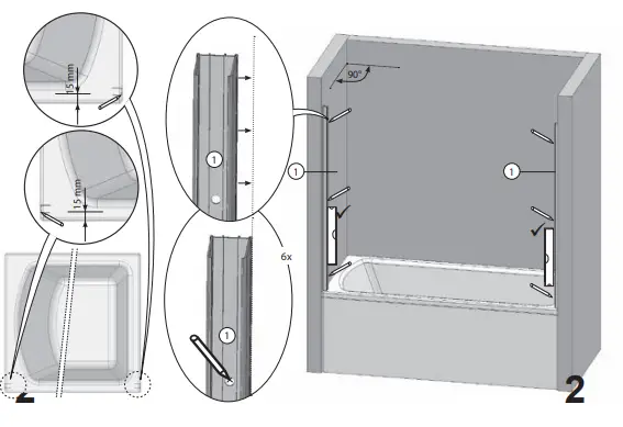 RAVAK AVDP3 +APSV Bathroom Door - 4