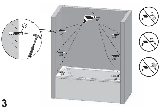 RAVAK AVDP3 +APSV Bathroom Door - 5