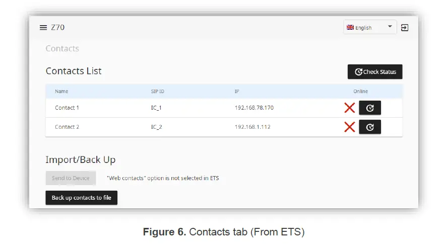 Zennio ZVIZ70V2 Color Capacitive Touch Panel fig 10