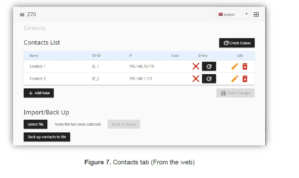 Zennio ZVIZ70V2 Color Capacitive Touch Panel fig 11
