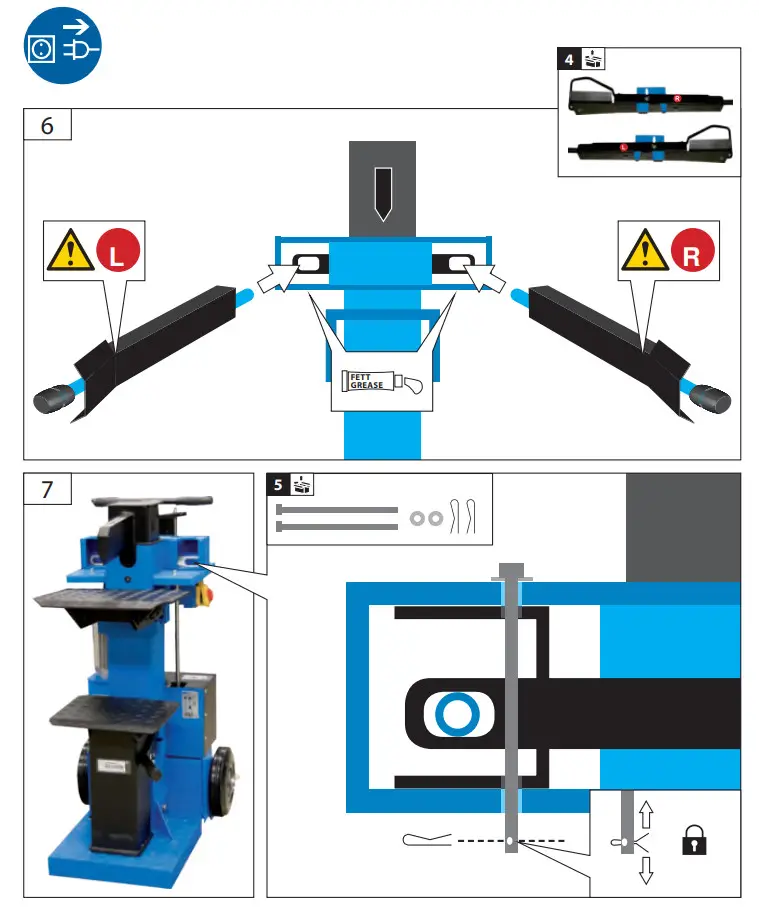 Gude DHH Series Wood Splitter - Figrue 3