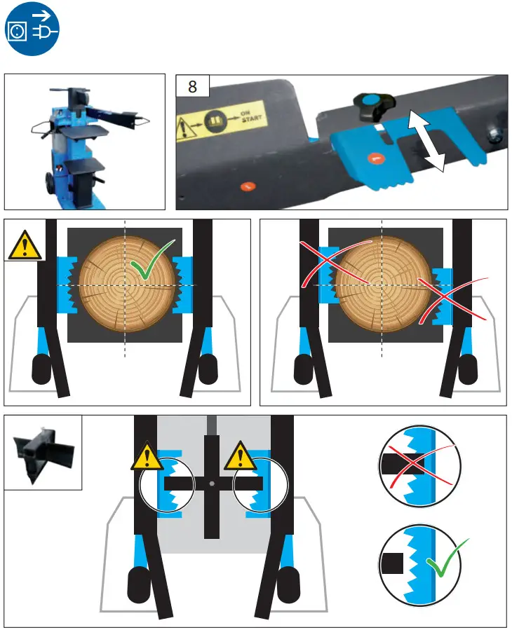 Gude DHH Series Wood Splitter - Figrue 4