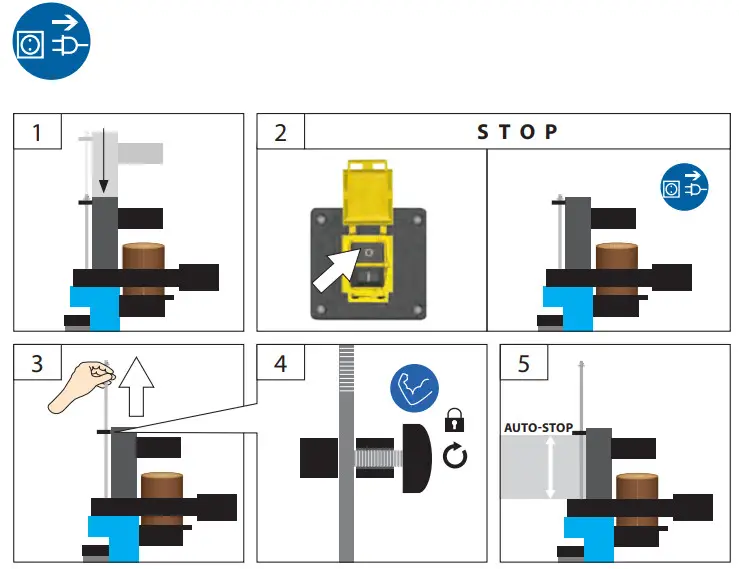 Gude DHH Series Wood Splitter - Figrue 7