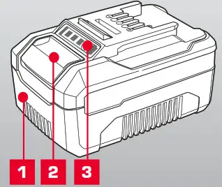 Ozito 18V Cordless Surface Brush PXSBS - battrery