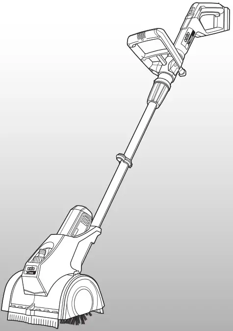 Ozito 18V Cordless Surface Brush PXSBS-018