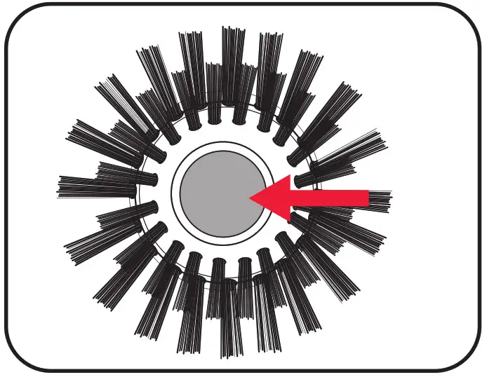 Ozito 18V Cordless Surface Brush PXSBS-Medium Nylon Brush