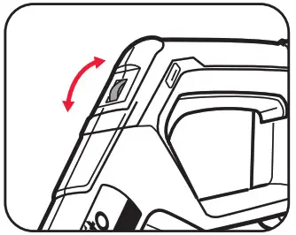 Ozito 18V Cordless Surface Brush PXSBS- Variable Speed Dial