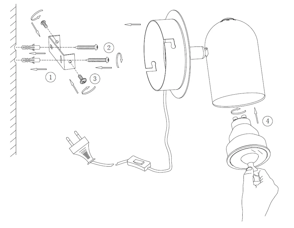 NOVA-LIFE 46037-009-67-Dennis-Wall-Lamp-FIG-1