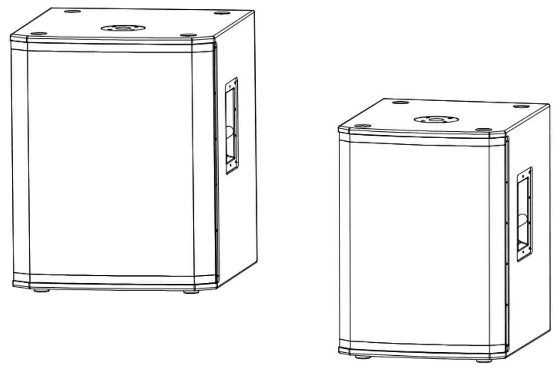 AUDIO DEPOTS ZRX S15BT ZRX Series Powered Subwoofers-