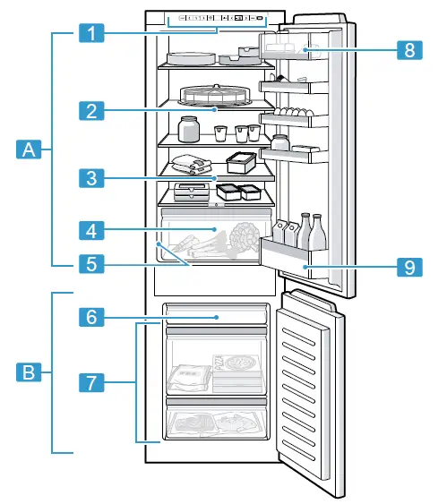 BOSCH-KGV36VL32 -Fridge-freezer-FIG-1