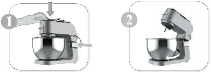 Whisk and Kneading Hook