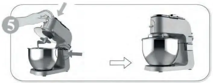 Whisk and Kneading Hook