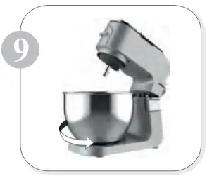 Whisk and Kneading Hook