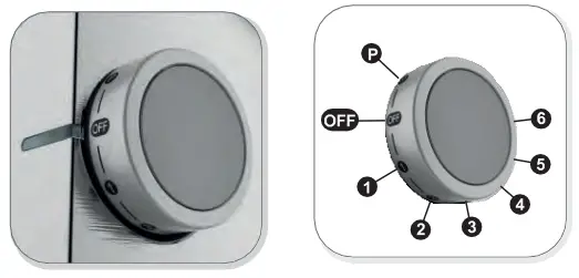 Switch OFF - STOP Induction