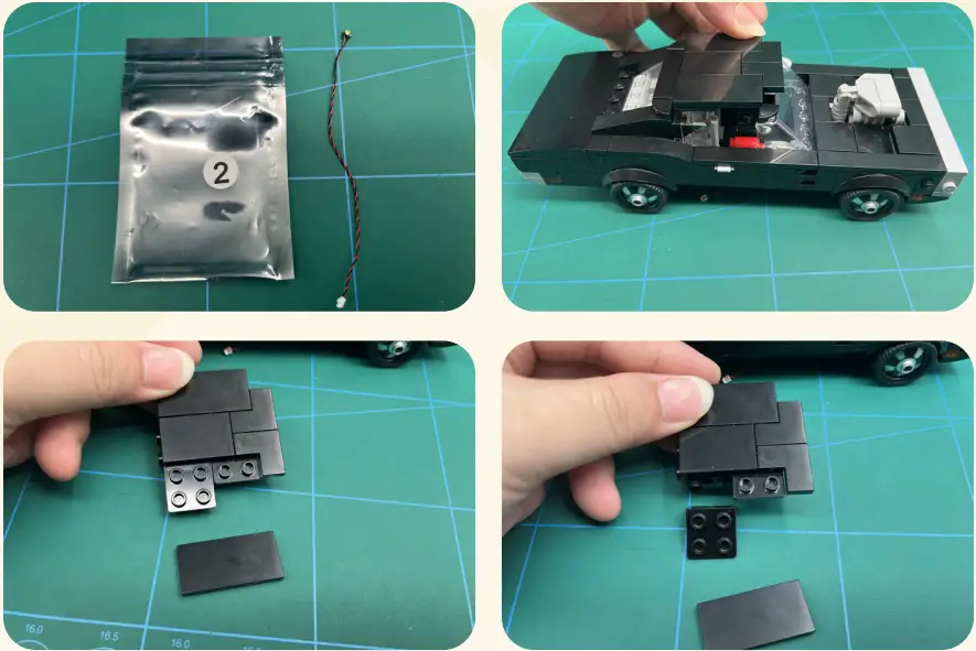 GAME-OF-BRICKS-Light-Kit-for-Fast-and-Furious-1970-Dodge-76912-FIG-6