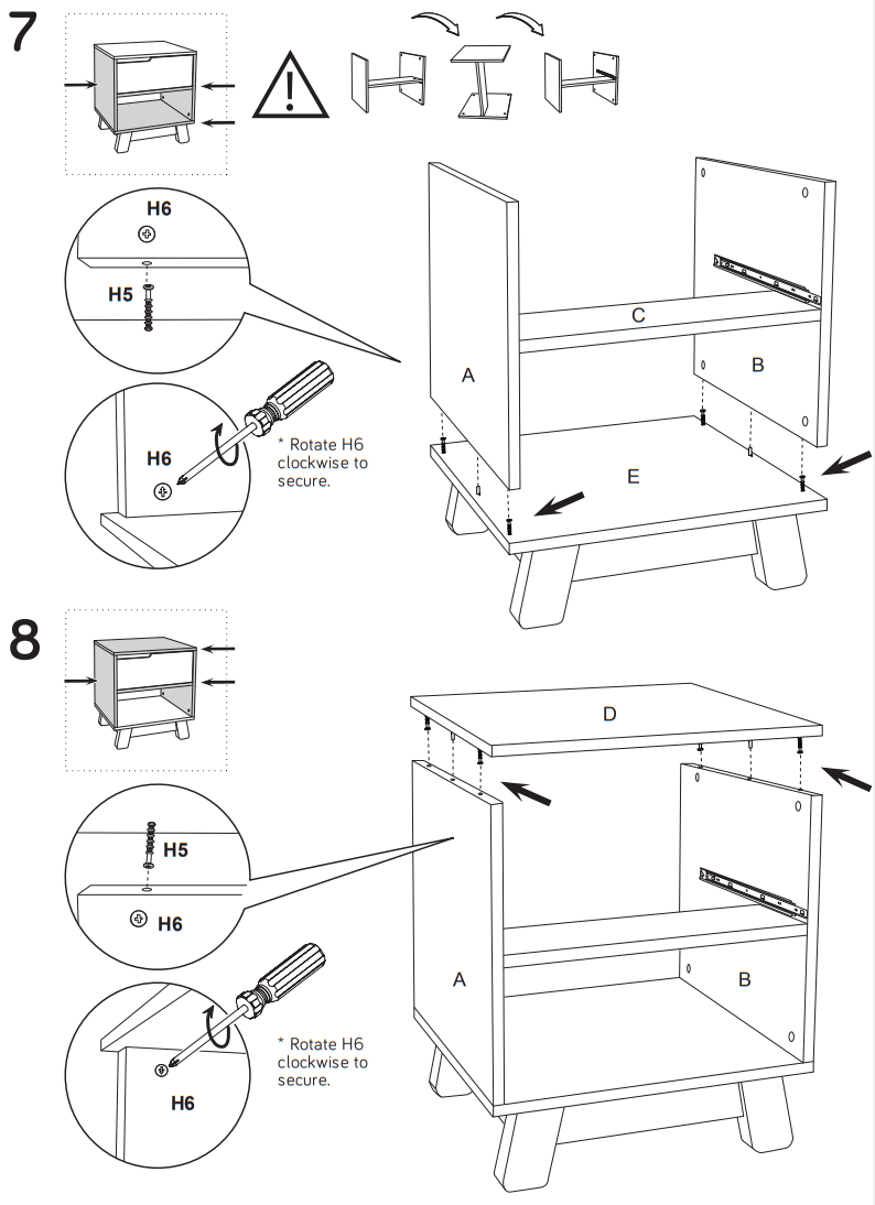babyletto 4260 Hudson Nightstand with USB Port - Fig8