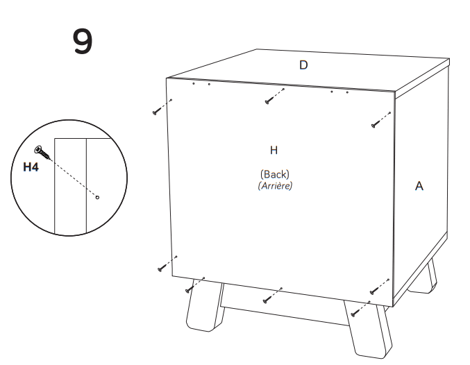babyletto 4260 Hudson Nightstand with USB Port - Fig9