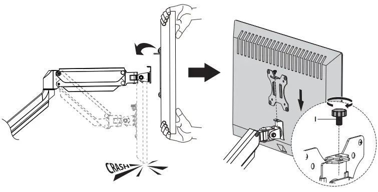 MOUNTUP MU0022 Single Monitor Counterbalance Desk Mount-fig9