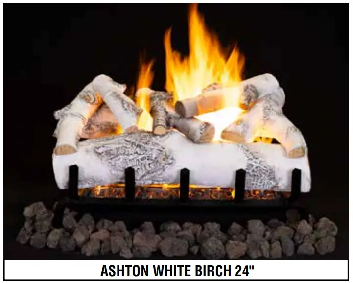 IHP DUALBURNER24N Vented Gas Log and Burner Set - fig 1