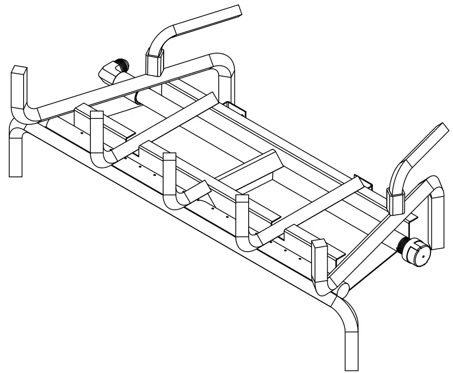 IHP DUALBURNER24N Vented Gas Log and Burner Set - fig 21