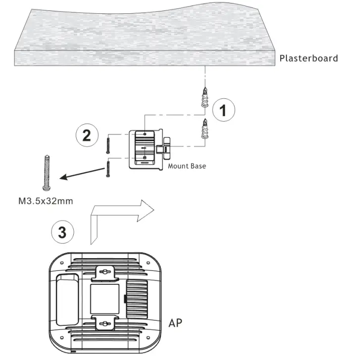 DrayTek VigorAP 1060C Powerful Wireless Ceiling Mount AP fig 12