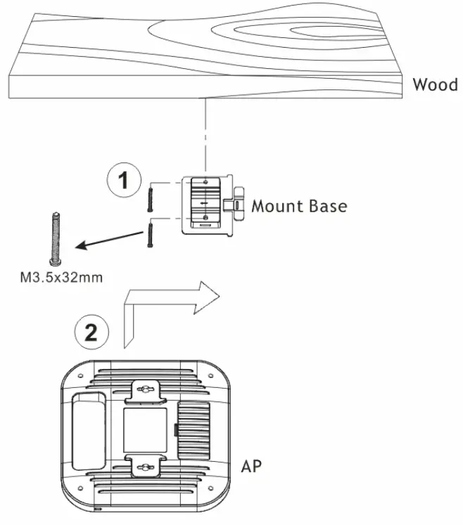 DrayTek VigorAP 1060C Powerful Wireless Ceiling Mount AP fig 13