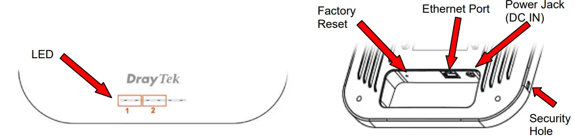 DrayTek VigorAP 1060C Powerful Wireless Ceiling Mount AP fig 14