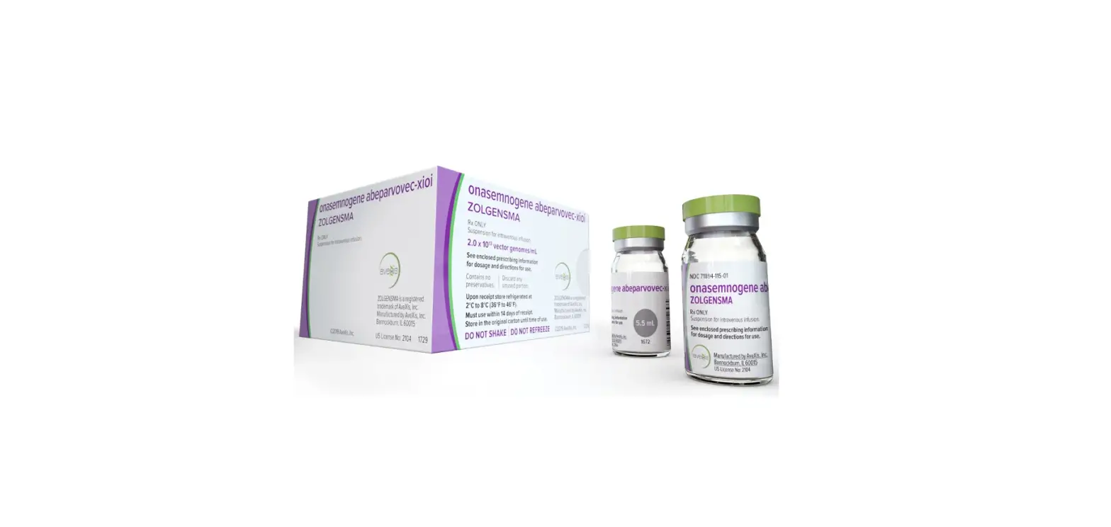 Medicines Zolgensma 2×1013 Vector Genomes-ml Solution For Infusion Instruction Manual