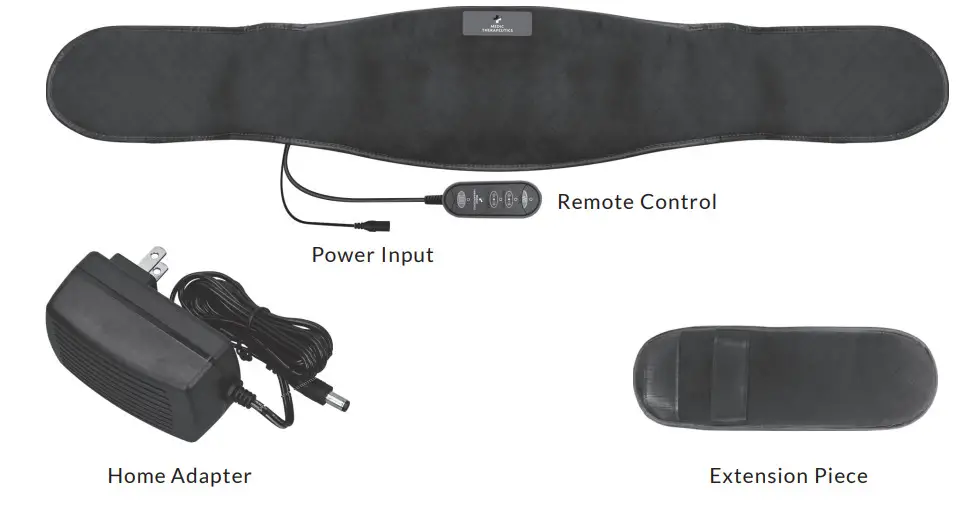 MEDIC THERAPEUTICS H408098 2-In-1 Heating Pad and Massage Belt - Figure 1