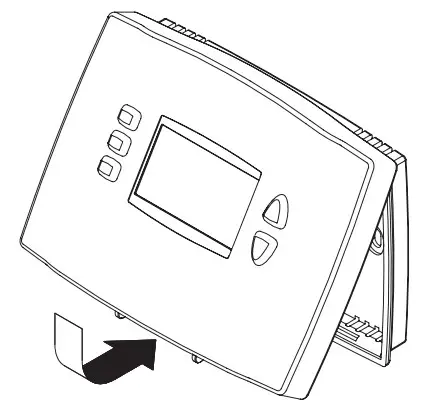 Honeywell RTH2510 7-day Programmable Thermostat - Push the