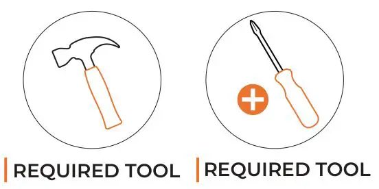 ASHLEY 10504588 TV Stand - BUST OUT