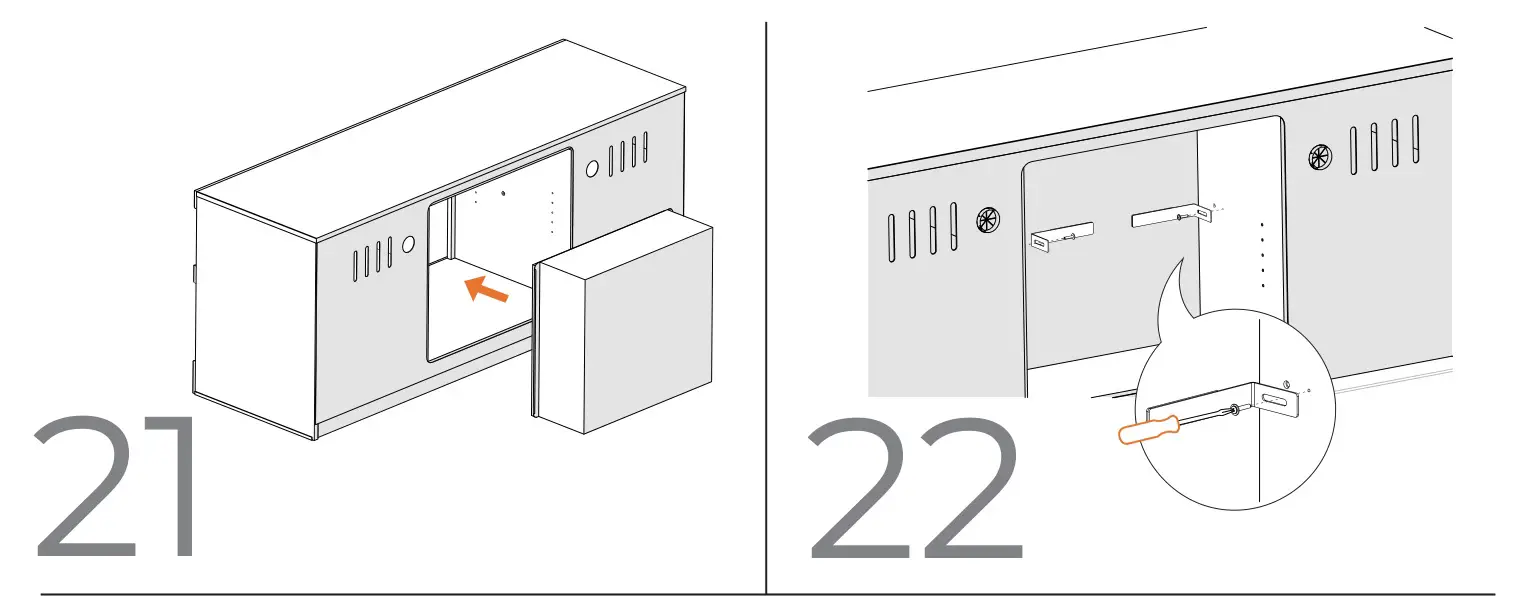 ASHLEY 10504588 TV Stand - Figure 21-22