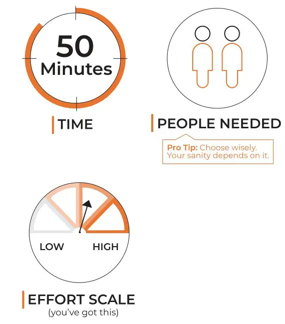 ASHLEY 10504588 TV Stand - HEADS UP