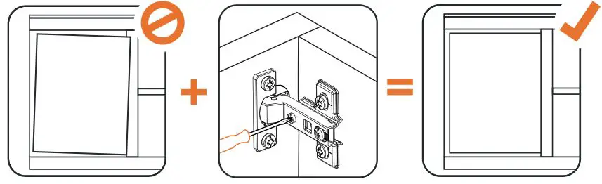 ASHLEY 10504588 TV Stand - If door appears crooked