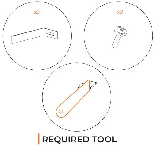 ASHLEY 10504588 TV Stand - REQUIRED TOOL