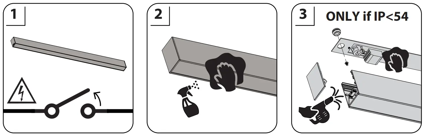 VIZULO 66712 Shell Basic LED Luminaire fig 2