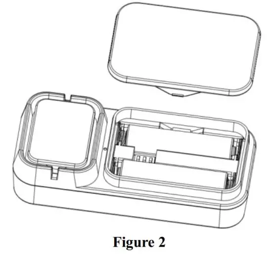 FIG 4 Batteries and Dip Switches