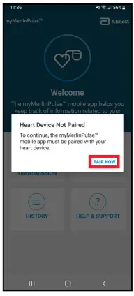 Abbott myMerlinPulse App - FIG