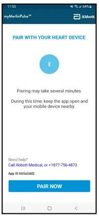 Abbott myMerlinPulse App - FIG2